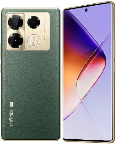 Infinix Note 40 Pro 5G X6851 Dual Sim 256GB Vintage Green (8GB RAM) - Global Version