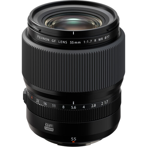 FUJINON GF 55mm f/1.7 R WR Lens