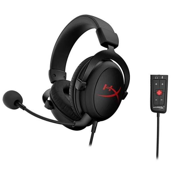 HyperX Cloud Core HX-HSCC-2-BK/WW Tomahawk 7.1 Head-mounted Gaming Headset Black