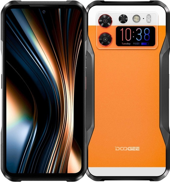 DOOGEE V20S Rugged Phone Dual Sim 256GB Orange (12GB RAM)