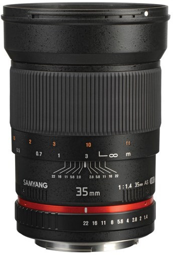 Samyang 35mm f/1.4 AS UMC (Canon EF Mount)