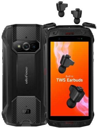 Ulefone Power Armor 15 Rugged Phone Dual Sim 128GB Black (6GB RAM)