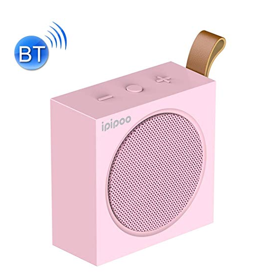 ipipoo YP-2 Mini Hand-held Wireless Bluetooth Speaker Pink