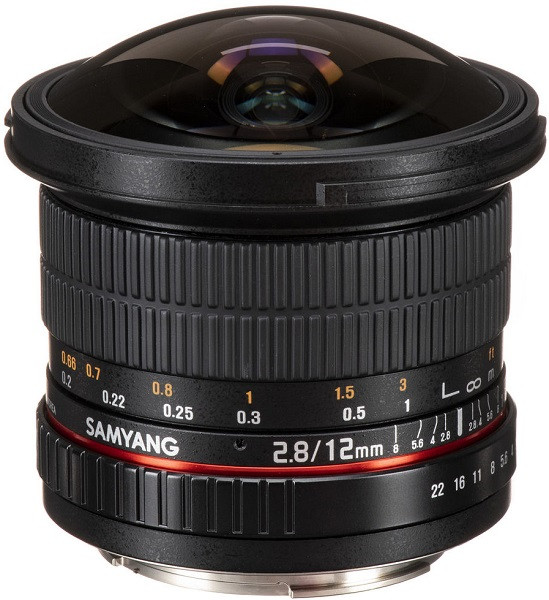 Samyang 12mm f/2.8 ED AS NCS Fisheye Lens (Sony E Mount)