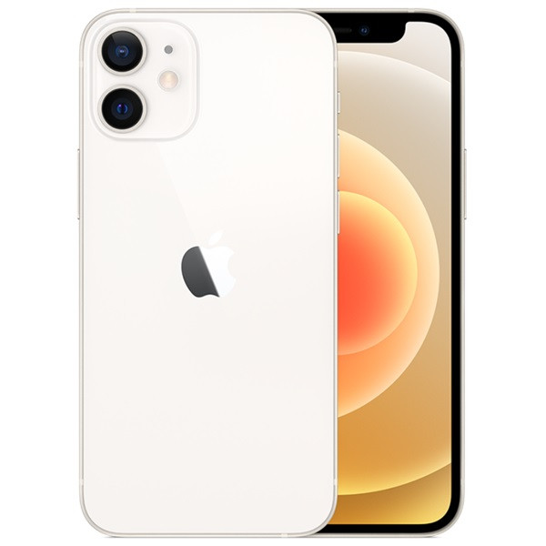 Apple iPhone 12 mini 5G A2399 128GB White (eSIM) + FREE iPhone 12 mini 9H 2.5D Tempered Glass Screen Protector