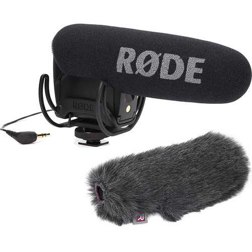 Rode VideoMic Pro with Rycote Lyre