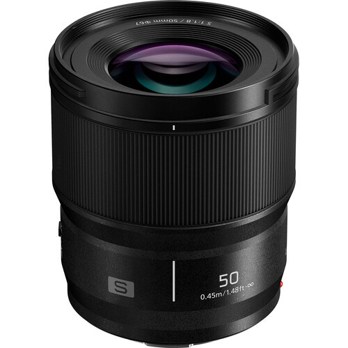 Panasonic Lumix S 50mm f/1.8 Lens (White Retail Box)
