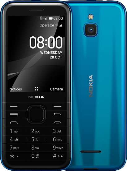 Nokia 8000 4G Dual Sim 4GB Blue (512MB RAM) Nokia 8000 4G Dual Sim 4GB Blue (512MB RAM)