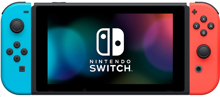 Nintendo Switch V.2 Red and Blue