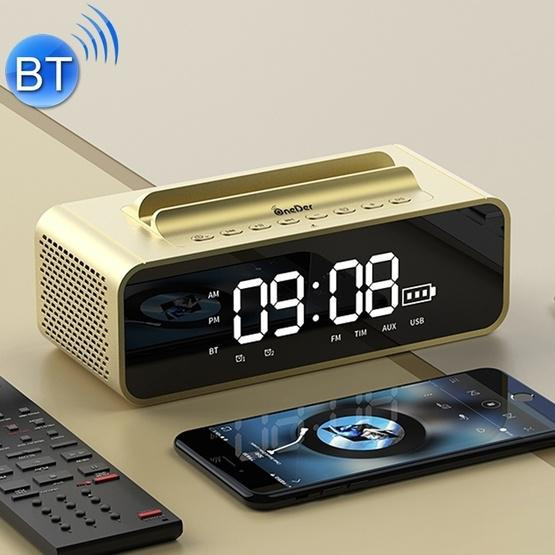 Oneder V06 Smart Sound Box Wireless Bluetooth Speaker Gold
