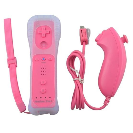 Wii Wireless GamePad Remote Controle(Pink)