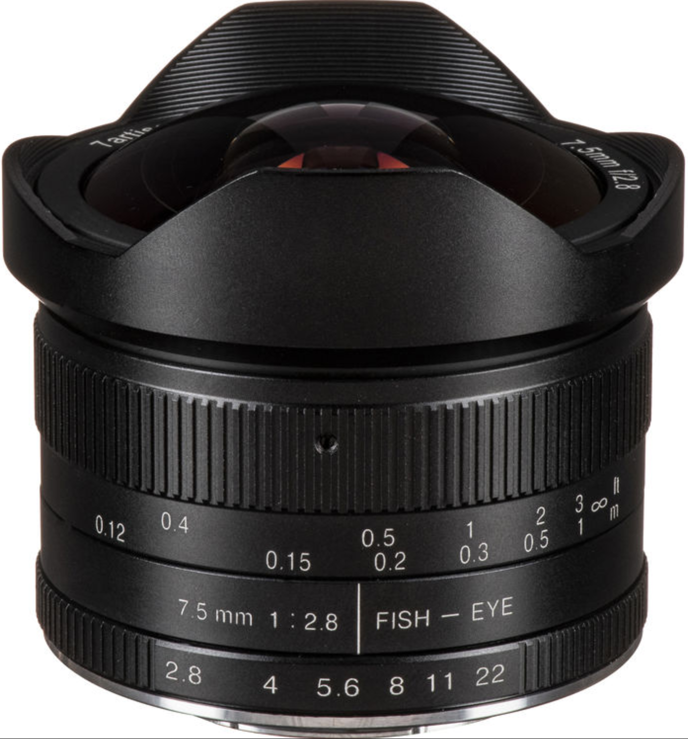 7Artisans 7.5mm f/2.8 APS-C Silver (M4/3 Mount)