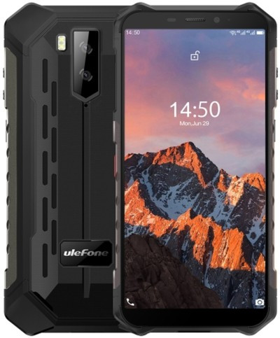 Ulefone Armor X5 Pro Rugged Phone Dual Sim 64GB Black (4GB RAM)