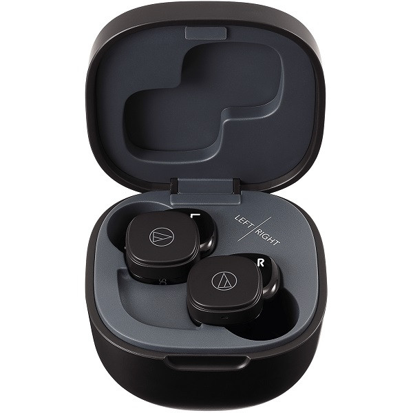 Audio-Technica ATH-SQ1TW Wireless Headphones Black