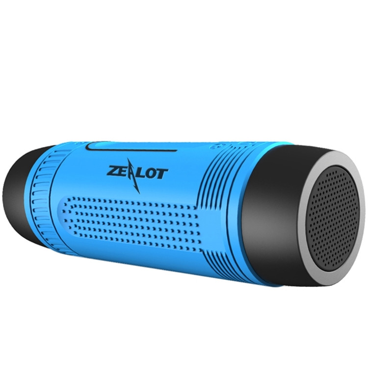 Zealot S1 Multifunctional Outdoor Waterproof Bluetooth Speaker (Blue)