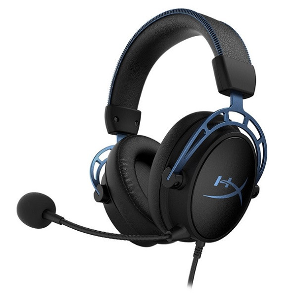 HyperX Cloud Alpha S HX-HSCAS-BL/WW Blue Head-mounted Gaming Headset