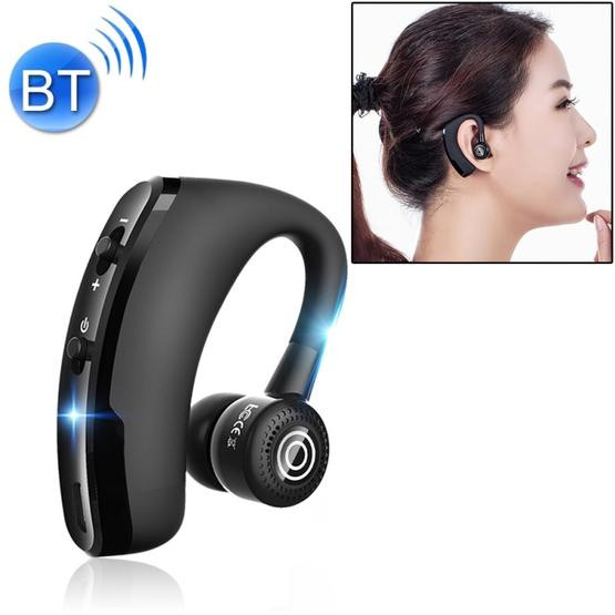 V9 Business Handsfree Wireless Bluetooth Headset CSR 4.1 with Mic for Driver Sport (Black)