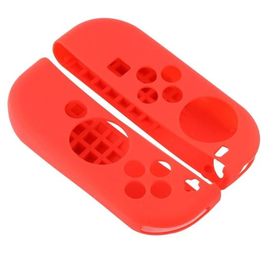 2 PCS for Nintendo Switch Game Button Silicone Protective Cover, Random Color Delivery(Red)
