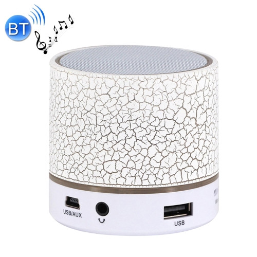 A9 Mini Portable Bluetooth Stereo Speaker(White)