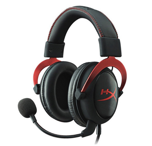 HyperX Cloud II KHX-HSCP-RD Hurricane Black Red Head-mounted Gaming Headset