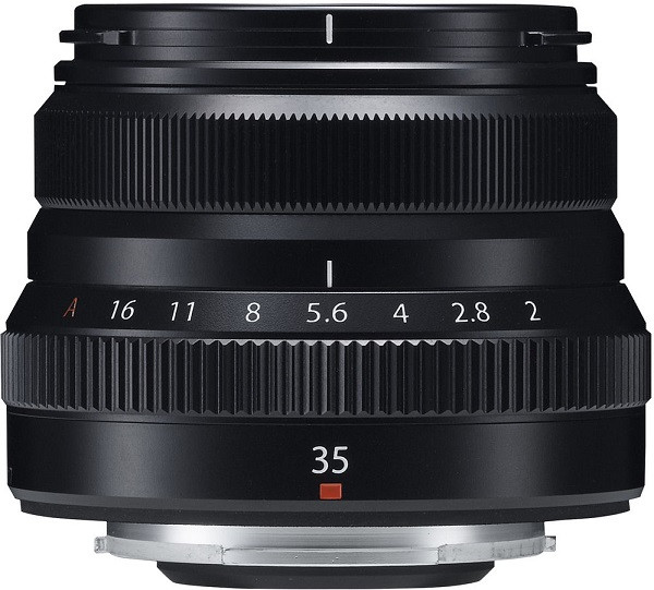 Fujinon XF 35mm f/2 R WR Lens Black