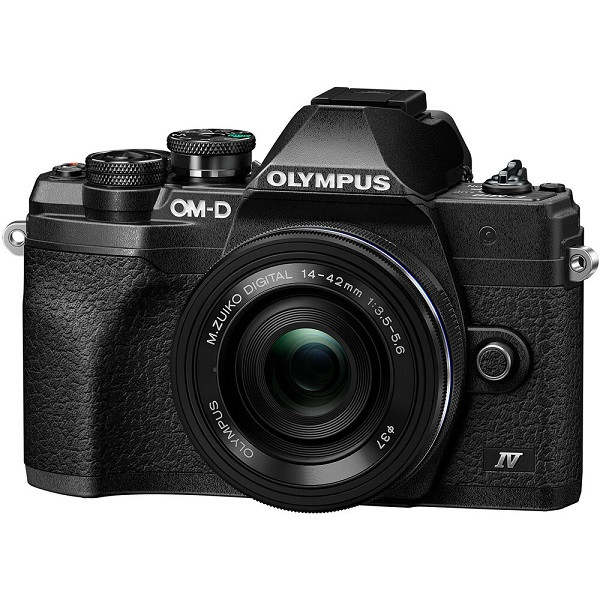 Olympus OM-D E-M10 Mark IV Kit (14-42mm f/3.5-5.6 EZ) Black