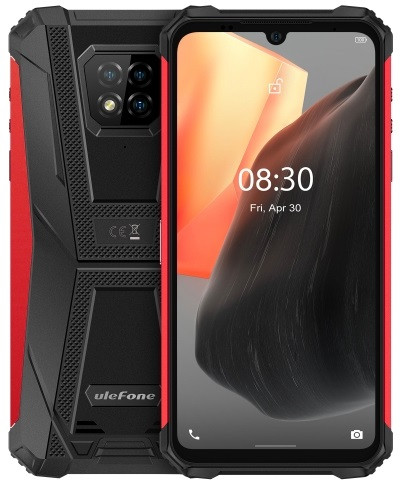 Ulefone Armor 8 Pro Rugged Phone Dual Sim 128GB Red (8GB RAM)