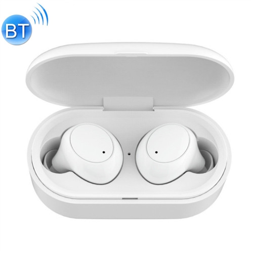 X9S TWS Bluetooth V5.0 Stereo Wireless Earphones with LED Charging Box (White)