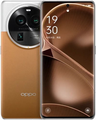 Oppo Find X6 Pro 5G PGEM10 Dual Sim 256GB Brown (16GB RAM) - China Version