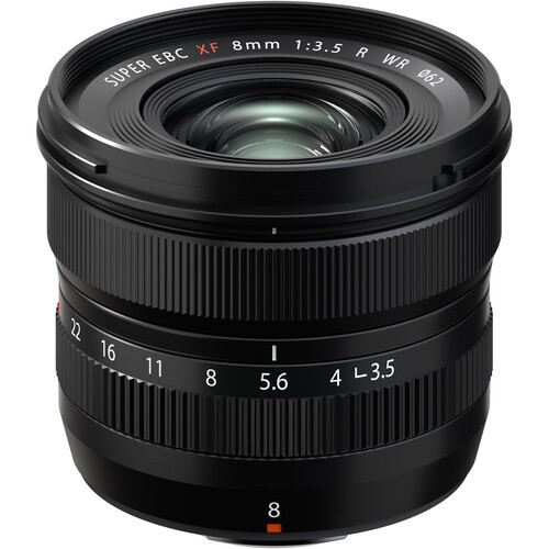 FUJINON XF 8mm f/3.5 R WR Lens