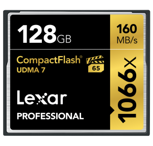 Lexar 128GB Professional 1066x CF (UDMA 7)