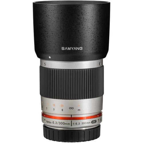 Samyang 300mm f/6.3 Mirror Lens Silver (Sony E Mount)