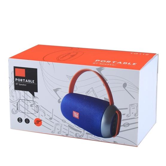 T&G TG112 Portable Bluetooth Speaker Orange+Blue