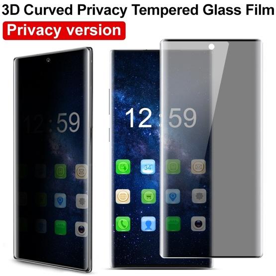 For Galaxy Note10 IMAK 3D Curved Privacy Anti-glare Tempered Glass Film