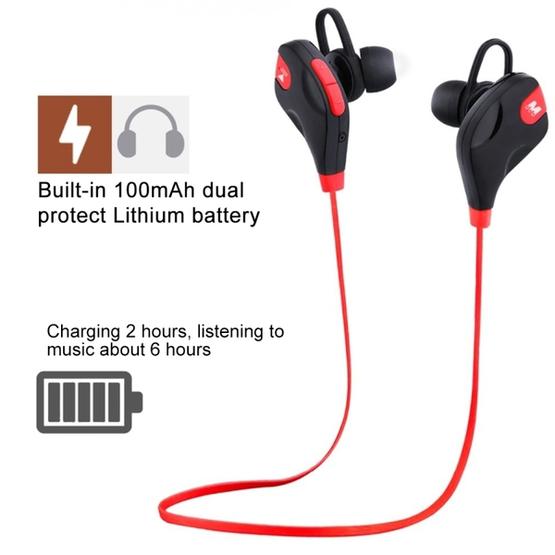 M8 Wireless Bluetooth Stereo Earphone (Red)
