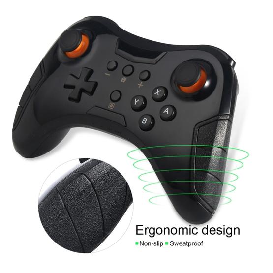 DOBE TNS-1724 Wireless 6-Axis Somatosensory Switch Remote Control Joystick Gamepad for Nintendo Switch(Black)