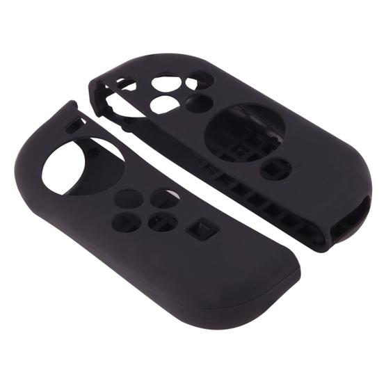 2 PCS for Nintendo Switch Game Button Silicone Protective Cover, Random Color Delivery(Black)