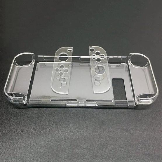 Hard PC Protection Cover for Nintendo Switch NS Case Detachable Crystal Plastic Shell Console Controller Accessories(Clear)