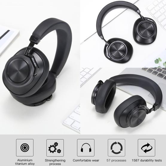 Bluedio T6S Bluetooth Version 5.0 Headset Black