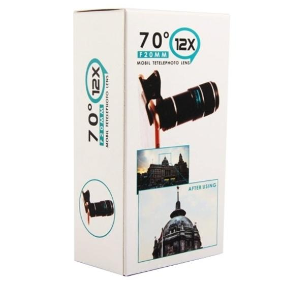 12xZoom Optical Zoom Telescope Lens