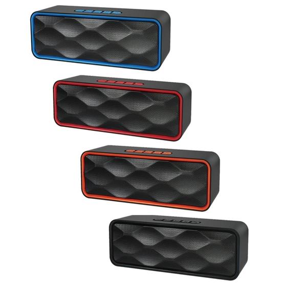 SC211 Multifunctional Card Music Playback Bluetooth Speaker(Blue)