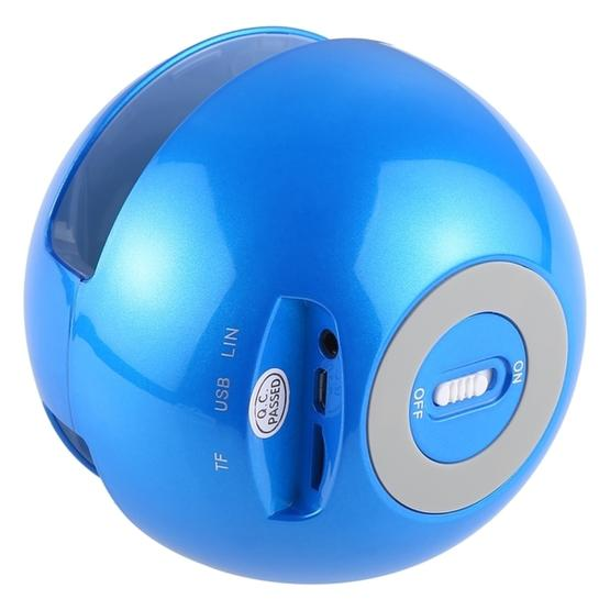 BT-118 Mini Wireless Bluetooth Speaker with Breathing Light (Blue)