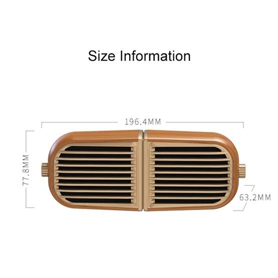 Oneder V8 Magnetic Suction Pair Stereo Sound Box Wireless Bluetooth Speaker with Strap Champagne Gold