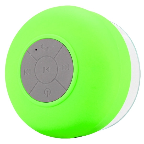 BTS-06 Mini Waterproof IPX4 Bluetooth V2.1 Speaker (Green)