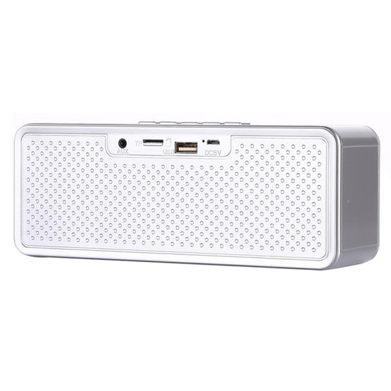 LN-24 DC 5V 1A Portable Wireless Speaker(Silver)