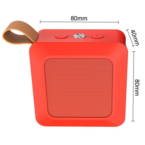 SARDiNE A12 Outdoor Wireless Bluetooth Speaker with Microphone Red