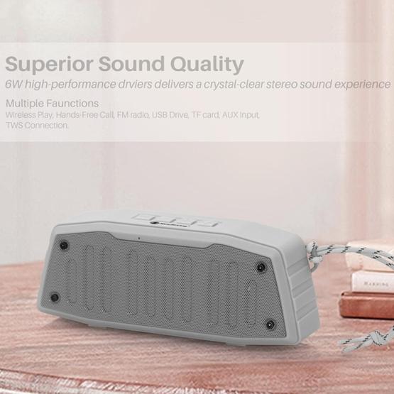 NewRixing NR-4019 Outdoor Portable Bluetooth Speaker Green