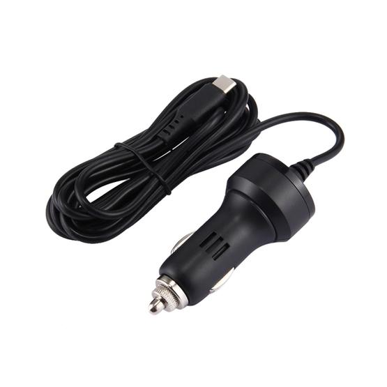 For Nintendo Switch 2.4A USB-C / Type-C Travel Charging Car Charger Adapter, Cable Length: 2m(Black)
