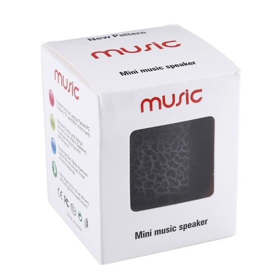 A9 Mini Portable Bluetooth Stereo Speaker, with Built-in MIC & LED (Black)