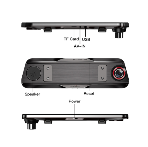 Car DVR - Anytek T900 1080P FHD Dual Lens ADAS